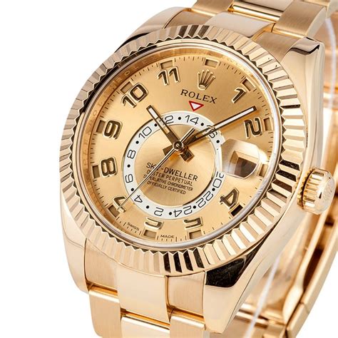 rolex skydweller yellow gold|Rolex Sky-Dweller value.